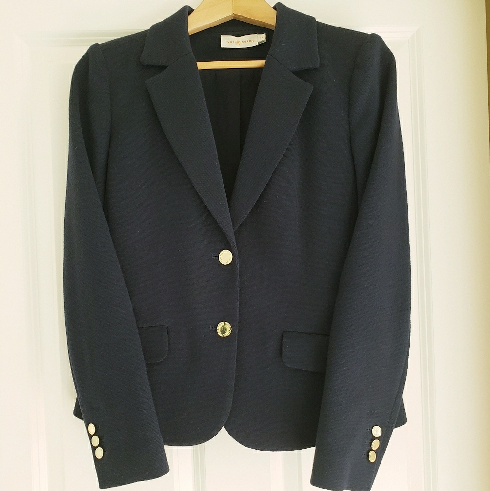 Tory Burch Knit Blazer